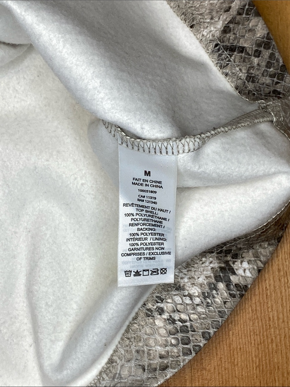 Dynamite Grey Snakeskin Mini Skirt - Picture 5 of 8